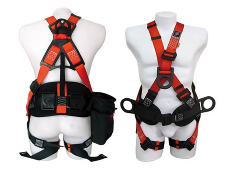 ARNES DIELÉCTRICO DE CUATRO PUNTOS DE ANCLAJE CON FAJA LUMBAR EN X